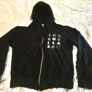 Coachella 2011 Lineup hoodie Black - Women’s Large